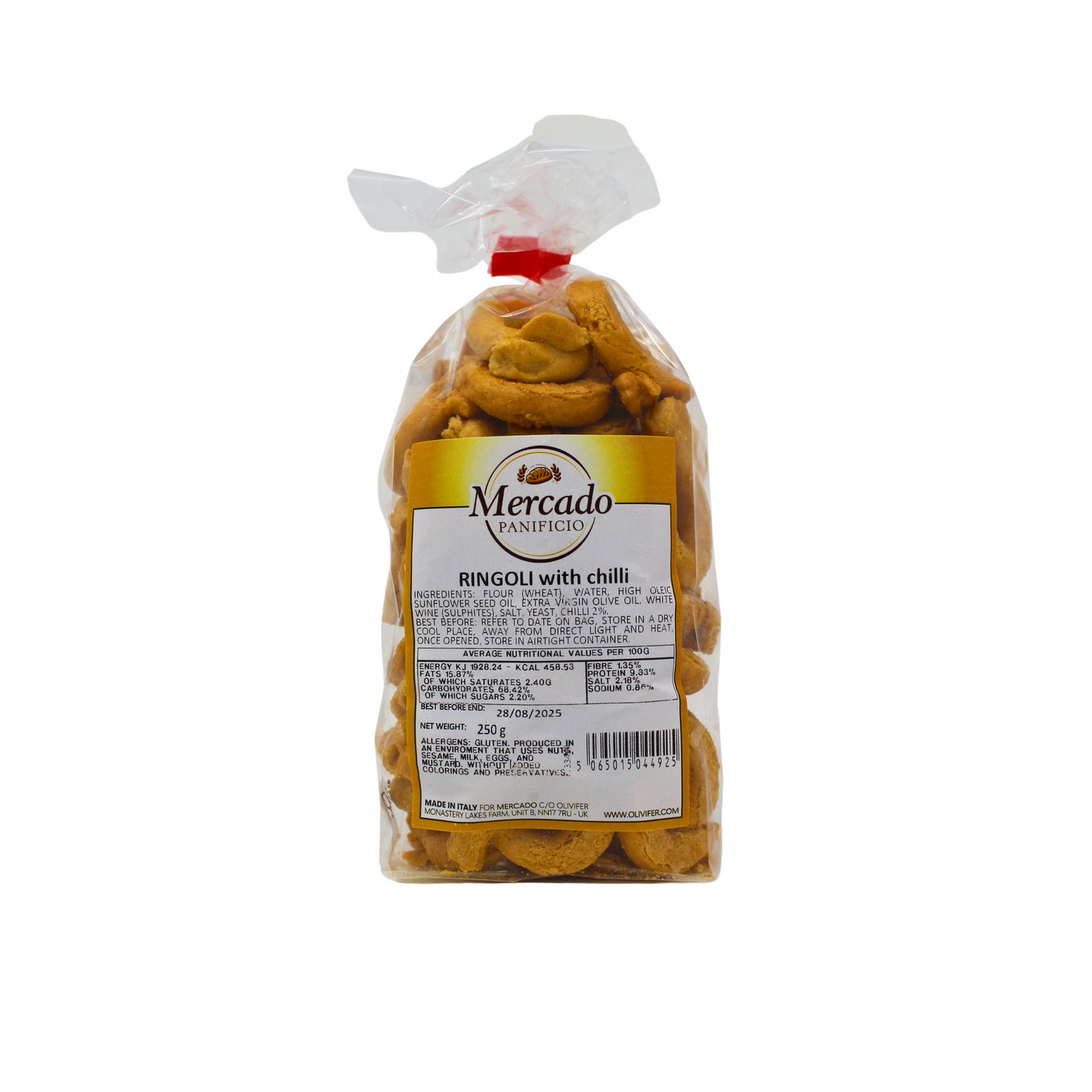 Mercado Ringoli (Taralli) - Chilli 250g