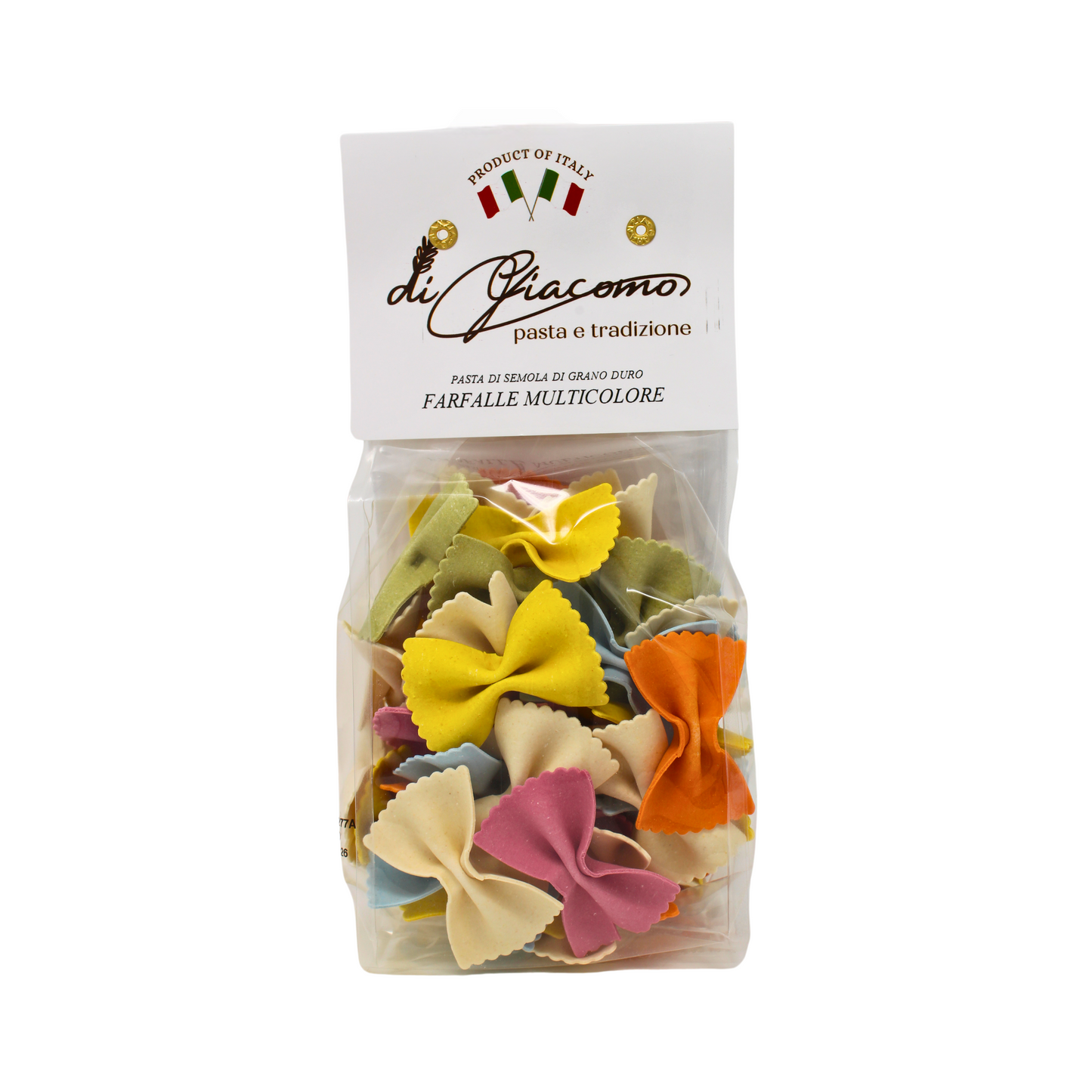 Di Giacomo Farfalle Multicolore Pasta 250g