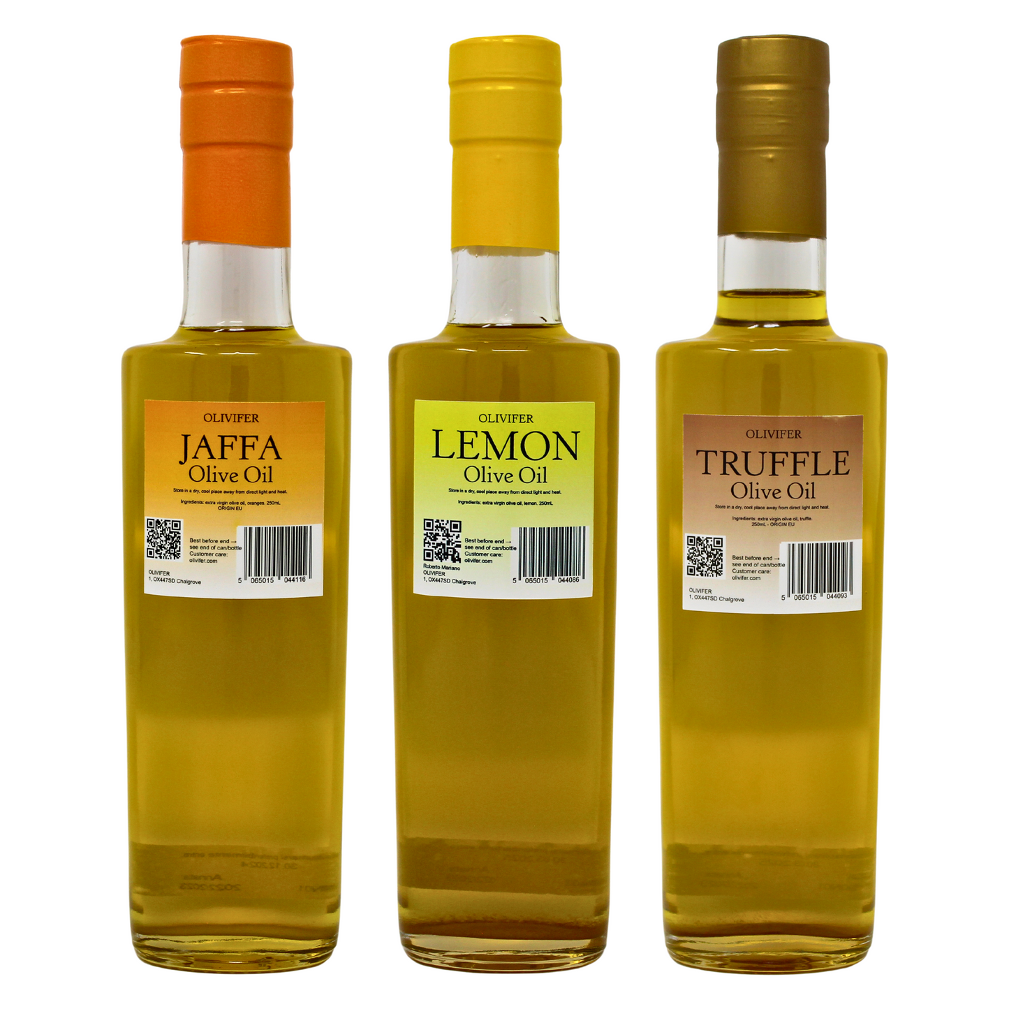Olivifer Flavoured Olive Oil Mix (Jaffa, Lemon, Truffle)