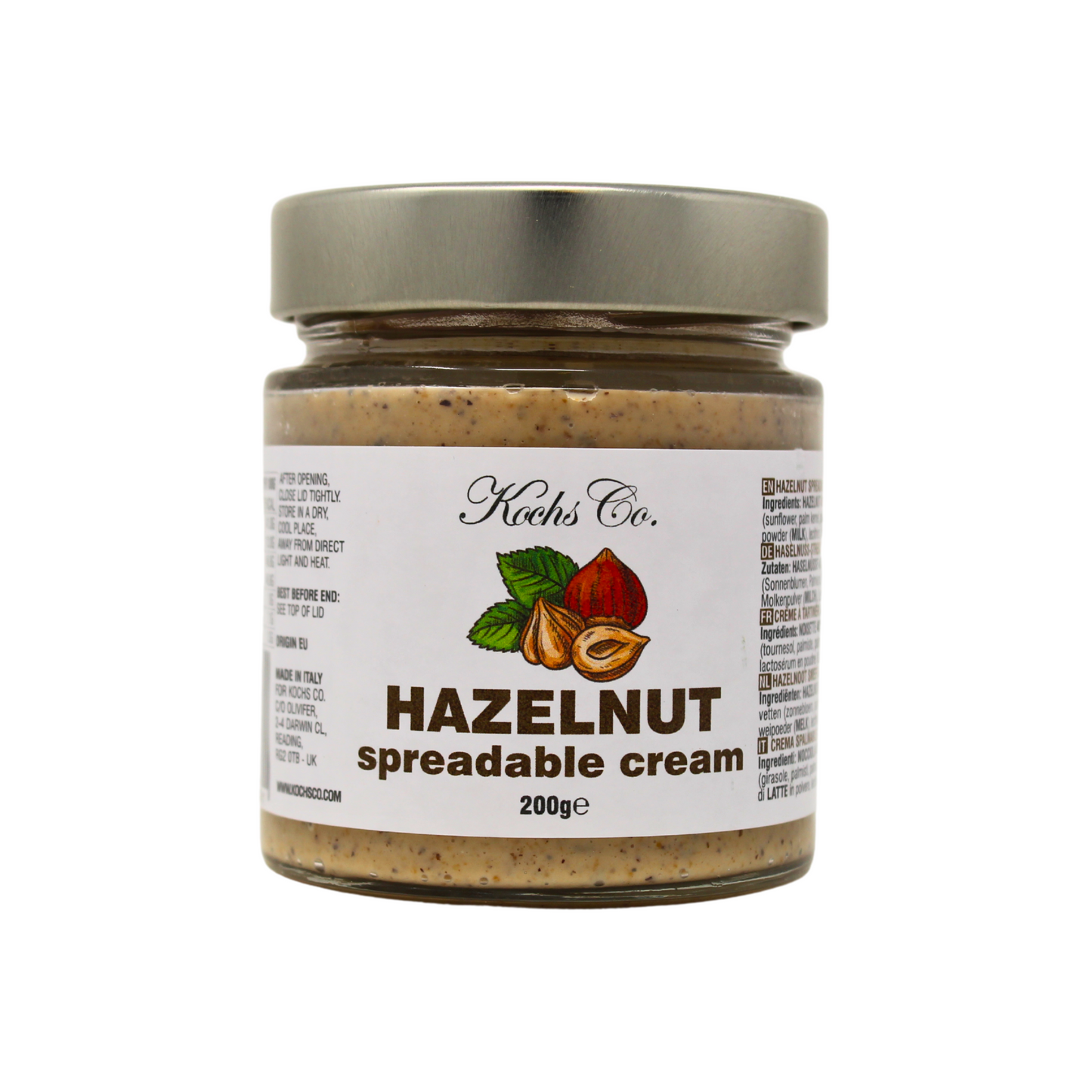 Kochs Co. Hazelnut Cream 200g