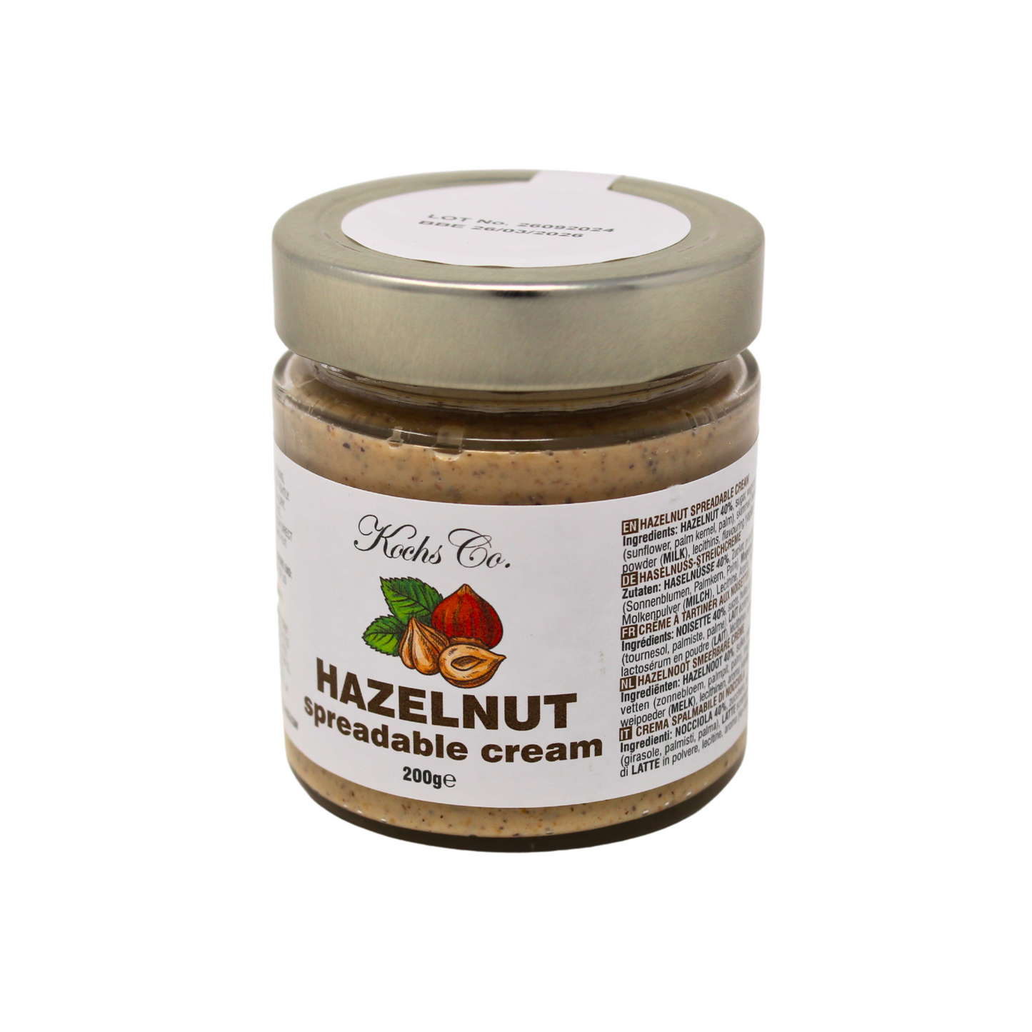 Kochs Co. Hazelnut Cream 200g