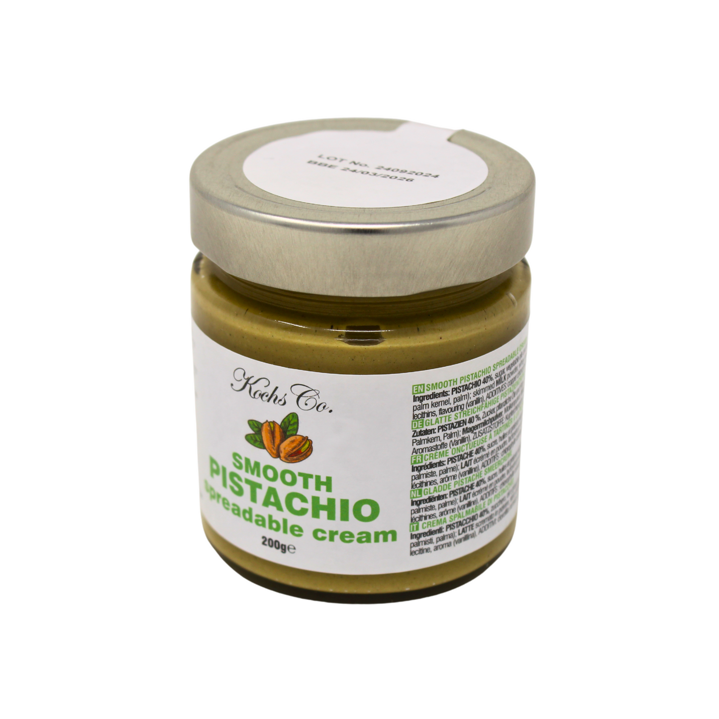 Kochs Co. Pistachio Cream Smooth 200g